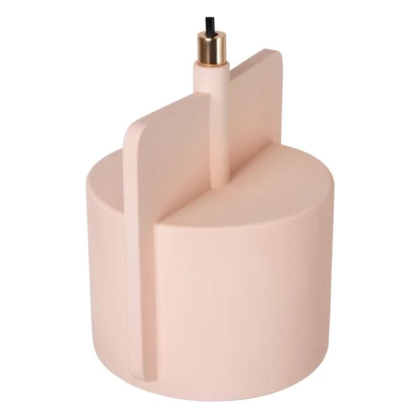 Lucide NINJA - Pendant light - Ø 16 cm - 1xE27 - Pink - detail 2